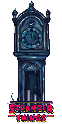 Stranger Things Netflix Sticker