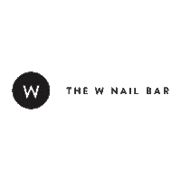 TheWNailBar nail salon new nails the w the w nail bar Sticker