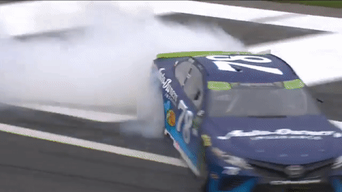 excited kyle busch GIF by NASCAR