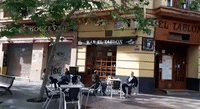 People Return to Sidewalk Cafes in Northeastern Spain as Lockdown Restrictions Eased