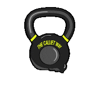 Kettlebell Sticker by Corey Calliet
