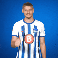 Football Thumbs Up GIF by Hertha BSC