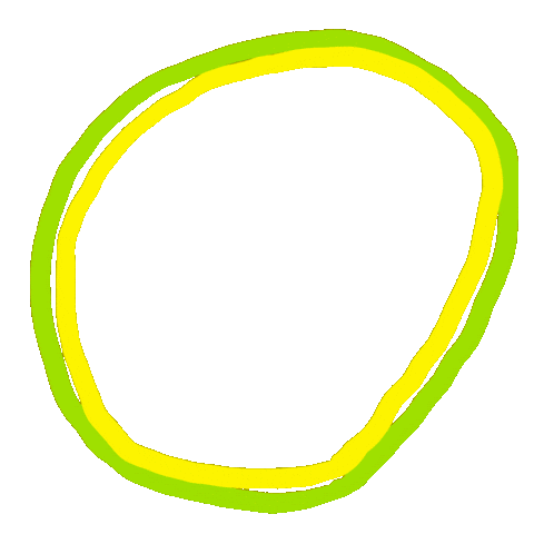 Loop Circle Sticker by Gunmaunofficial