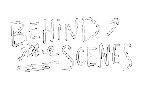 Behind The Scenes Arrow Sticker by CallieRian