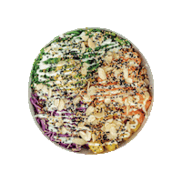 HulaHawaiianPoke food hawaii poke salmon Sticker