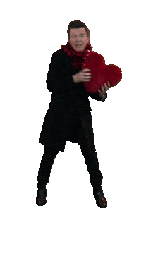 In Love Christmas Sticker by Rick Astley