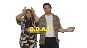 Goat Clint Sticker by ZM