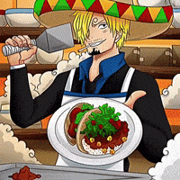 One Piece Tacos GIF