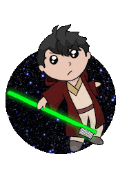 Star Wars Jedi Sticker