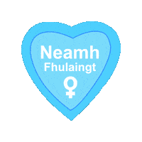 Zero Tolerance Bluehearts Sticker by Sinn Féin