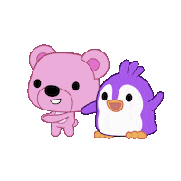 Friends Applause Sticker by Squeaky and Roy