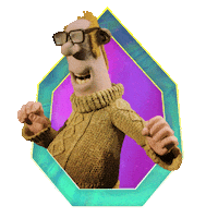 Shaun The Sheep Dancing Sticker by Aardman Animations