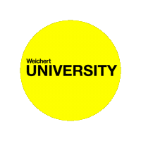 WeichertRealtors weichert weichertrealtors hello yellow weichertuniversity Sticker