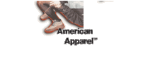 american apparel girl STICKER by Josh Rigling