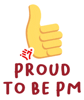 Proud Pm Sticker by Ezaka Kreasi