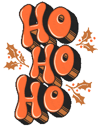 Ho Ho Ho Christmas Sticker