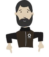 Joaquin Infusion Sticker by Orballo