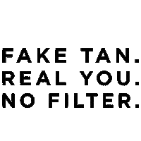 No Filter Tanner Sticker by Sivan Ayla