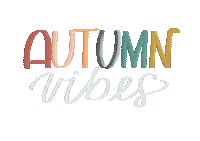 Fall Lettering Sticker