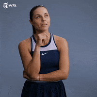 Thinking Idk GIF by WTA