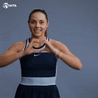 Heart Love GIF by WTA