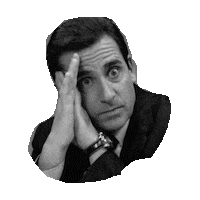 michael scott office Sticker