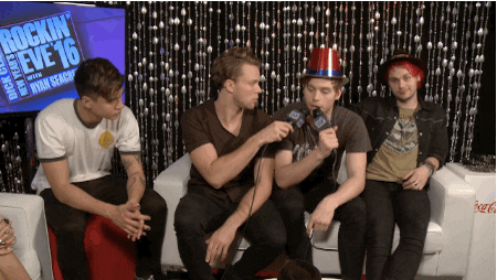 5 seconds of summer GIF by New Year's Rockin' Eve