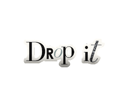 drop it Sticker by TOPSHOP