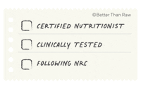 Certification Sticker by Better Than Raw