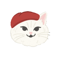 Cat Sticker by Ann of Facedit