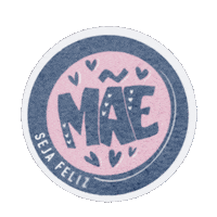 Lettering Mãe Sticker