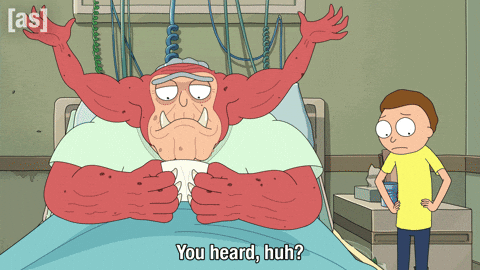 Rick And Morty Hospital GIF by Adult Swim