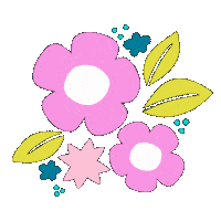 kpcreates cuteflowers kpcreates kperreaultcreates colorfulflowers Sticker