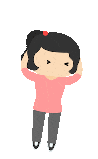 Scared Girl Sticker by Kok Bisa?