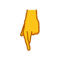 Hand Sticker by yeamoji