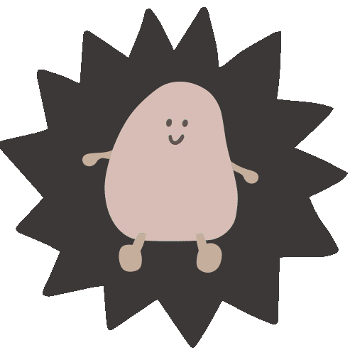 Blobby Sticker by ergoPouch