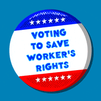 Vote Unionize GIF by All Better