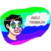 Working Sticker