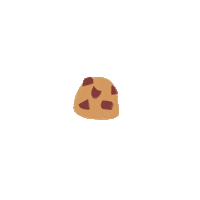 VestaChocolate cookie chocolatechip chocolatechipcookie vestachocolate Sticker