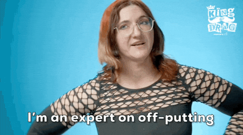 Offputting GIF by Revry