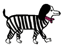 Dog Cartoon Sticker by Please Enjoy This!