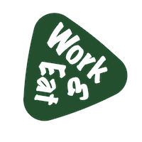 hungry work Sticker by Reklamekollektivet
