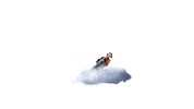Cloud Early Eyes Sticker by Epitaph Records