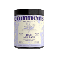 Tulsi Commons Sticker by Commons. adaptógenos