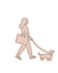 Dog Sticker by The Commons