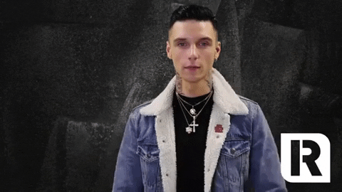andy biersack thumbs down GIF by Rock Sound