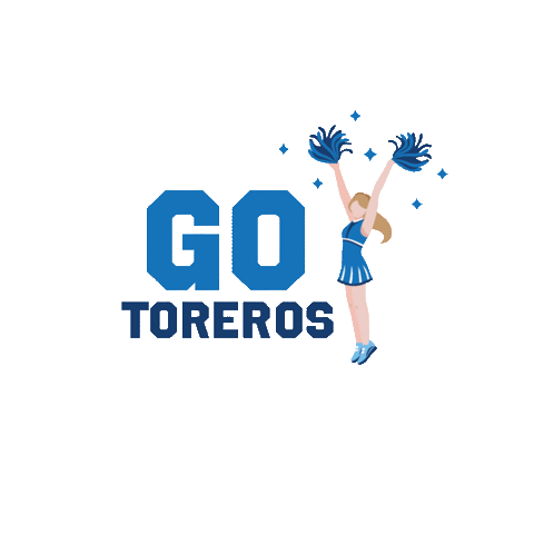 Usd Toreros Sticker by University of San Diego