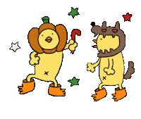 Party Love Sticker by ぴょろりんちょ（ひよこ人間ぴよ）