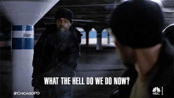 What The Hell Do We Do Now GIF by One Chicago