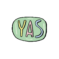 Happy Fun Sticker by Trees for Anya